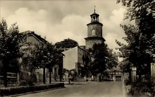 Ak Bad Rastenberg in Thüringen, Ernst-Thälmann-Platz