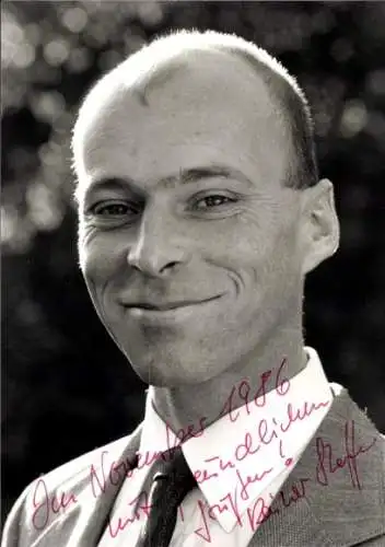 Ak Schauspieler Rainer Steffen, Portrait, Autogramm