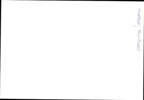 Ak Schauspieler Manfred Steffen, Portrait, Autogramm