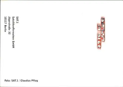 Ak Schauspieler Leon Boden,  Benzin im Blut, SAT1, Portrait, Autogramm