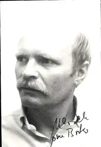 Ak Schauspieler Ulrich von Bock, Portrait, Autogramm