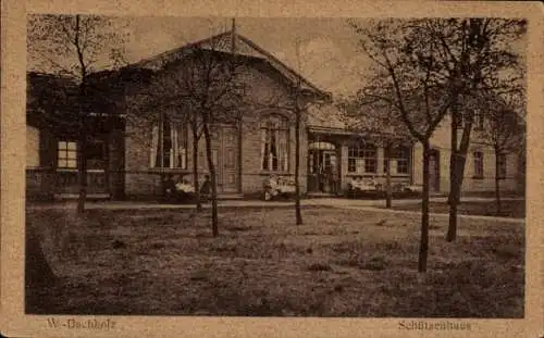 Ak Wendisch Buchholz Märkisch Buchholz Dahme Spreewald, Schützenhaus