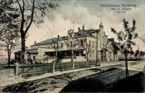 Ak Radeberg in Sachsen, Schützenhaus