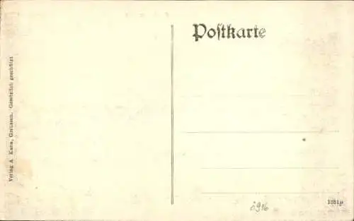 Ak Greußen in Thüringen, Schützenhaus