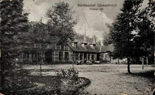 Ak Quakenbrück in Niedersachsen, Schützenhof