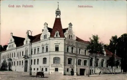 Ak Pulsnitz Sachsen, Schützenhaus