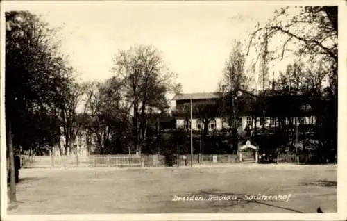 Foto Ak Dresden Trachau, Schützenhof