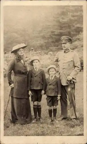 Ak Hessischer Opfertag, Großherzog Ernst Ludwig mit Familie