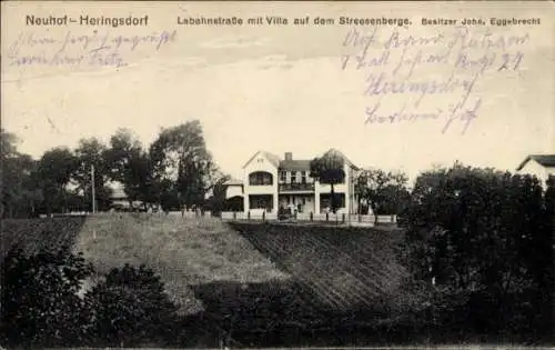 Ak Neuhof Ostseebad Heringsdorf auf Usedom, Labahnstraße, Villa auf dem Streesenberge