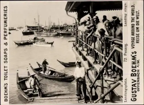 Foto Penang Malaysia, Landungsplatz,Gustav Boehm's Toilet Soaps