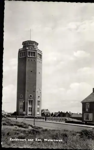 Ak Zandvoort aan Zee Nordholland Niederlande, Wasserturm