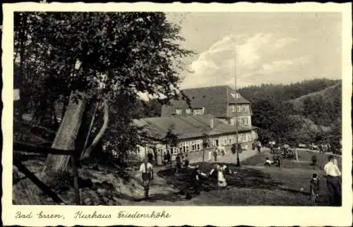 Ak Bad Essen in Niedersachsen, Kurhaus Friedenshöhe