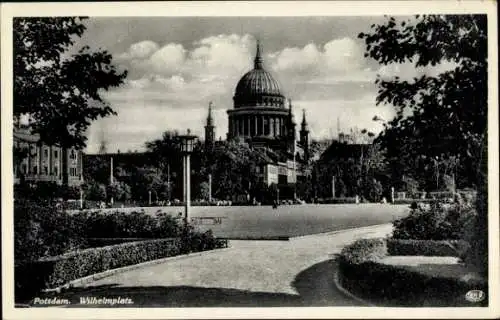 Ak Potsdam, Wilhelmplatz