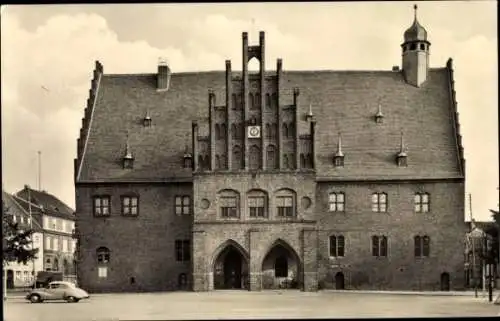 Ak Jüterbog in Brandenburg, Rathaus