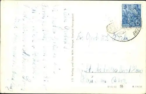 Ak Ostseebad Heringsdorf auf Usedom, FDGB Heim Gerhard Opitz