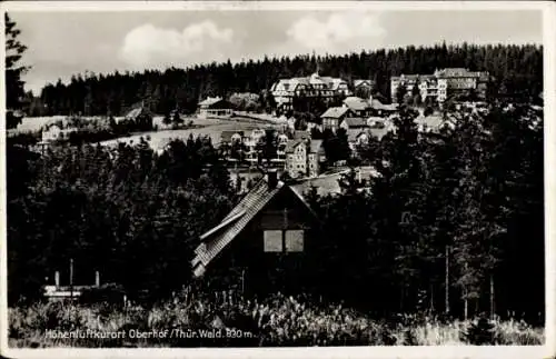 Ak Oberhof im Thüringer Wald, Teilansicht