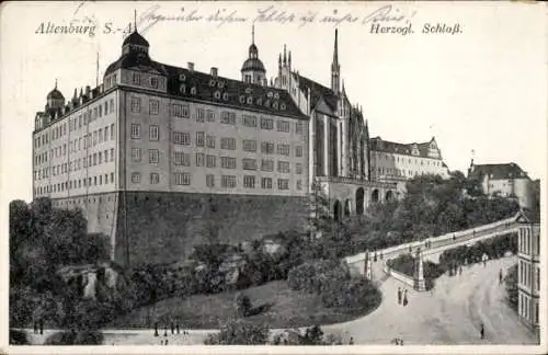 Ak Altenburg in Thüringen, herzogliches Schloss