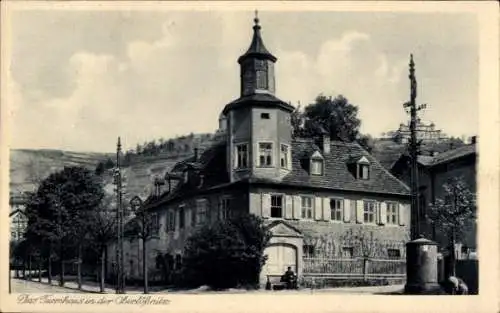 Ak Oberlößnitz Radebeul Sachsen, Turmhaus