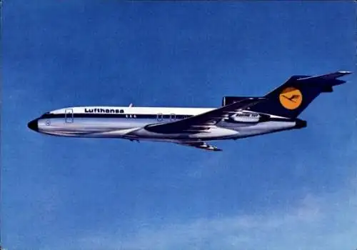 Ak Deutsches Passagierflugzeug, Lufthansa, Boeing 727 Europa Jet