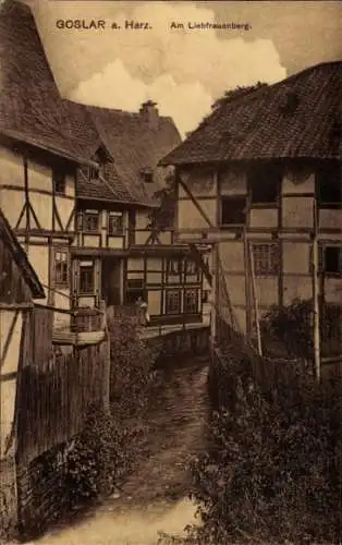 Ak Goslar am Harz, Am Liebfrauenberg