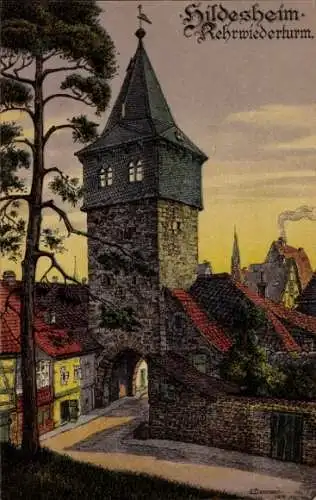 Ak Hildesheim in Niedersachsen, Kehrwiederturm