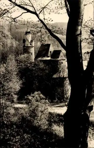 Ak Stein Hartenstein in Sachsen, Schloss Stein, Burg- und Heimatmuseum