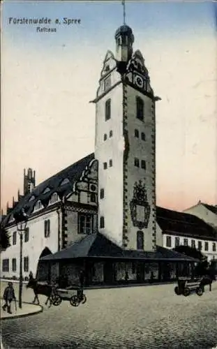 Ak Fürstenwalde an der Spree, Rathaus