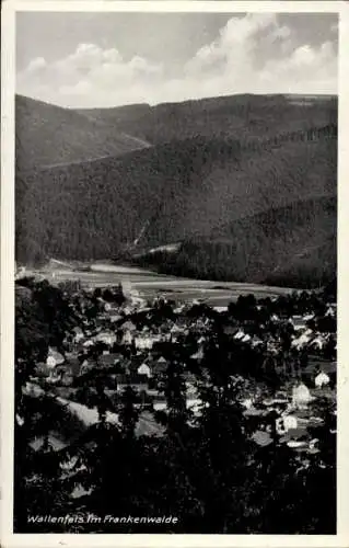 Ak Wallenfels in Oberfranken, Gesamtansicht, Frankenwald