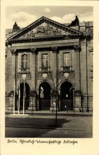 Ak Berlin Mitte, Öffentlich Wissenschaftliche Bibliothek