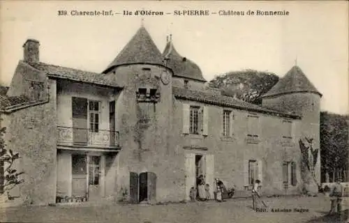 Ak Saint-Pierre-d'Oléron Charente Maritime, Chateau de Bonnemie