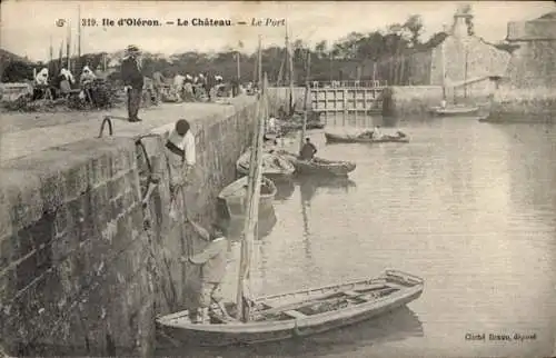 Ak Le Château-d'Oléron Charente Maritime, Le Port