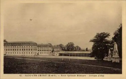 Ak Saint Cyr l'Ecole Yvelines, Ecole Speciale Militaire, Terrain d'Jena