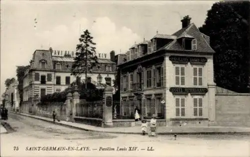 Ak Saint Germain en Laye Yvelines, Pavillon Louis XIV