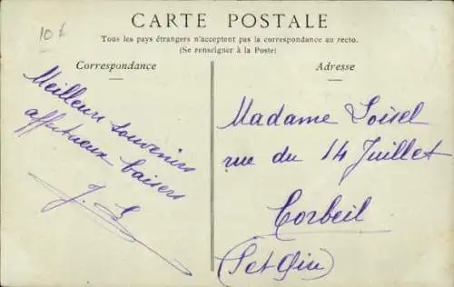 Ak Villers sur Mer Calvados, Sur la Colline