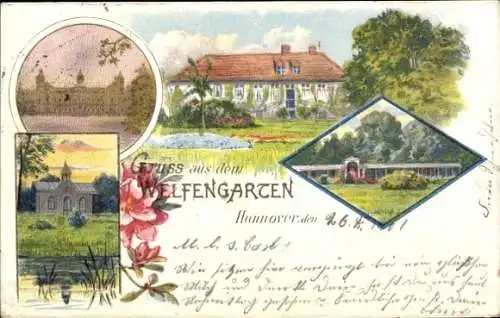 Litho Hannover in Niedersachsen, Welfengarten