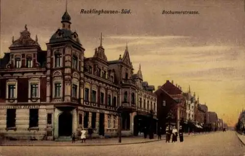 Ak Recklinghausen Süd, Bochumer Straße, Restauration Jägerhof