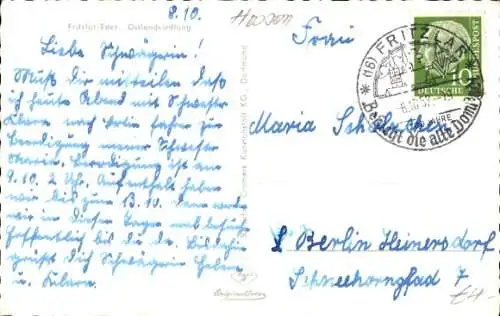 Ak Fritzlar in Hessen, Ostlandsiedlung