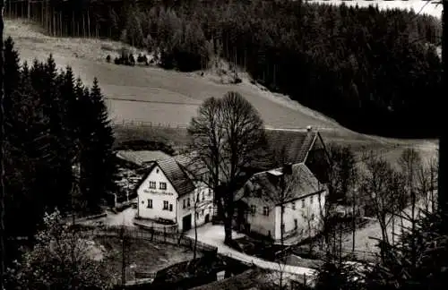 Ak Gefrees im Fichtelgebirge Oberfranken, Gasthaus und Pension Entenmühle