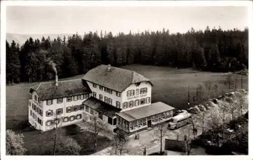 Ak Zuflucht Bad Peterstal Griesbach im Schwarzwald, Schmelzles Hotel, Bes. Schmelzle & Ott, Bus