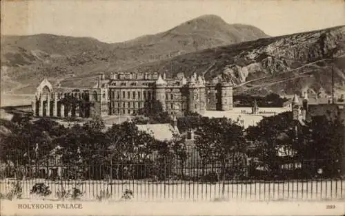 Ak Holyrood Edinburgh Schottland, Holyrood Palace