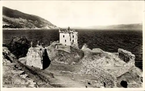 Ak Schottland, Loch Ness, Urquhart Castle