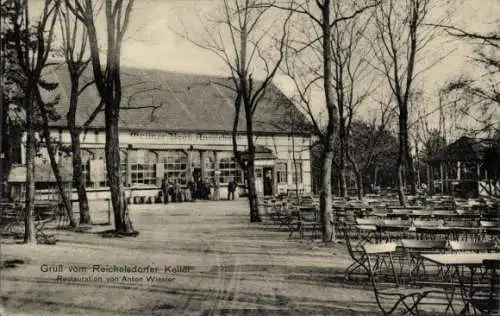 Ak Reichelsdorf Nürnberg in Mittelfranken Bayern, Restauration Reichelsdorfer Keller