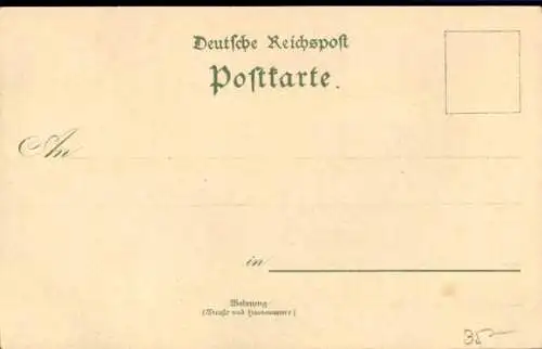 Litho Schnarsleben Niederndodeleben, Geschäftshäuser Robert Behler, Post, Kirche, Schulhaus I u. II