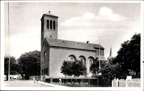 Ak Slagelse Dänemark, Vor Frue Kirke