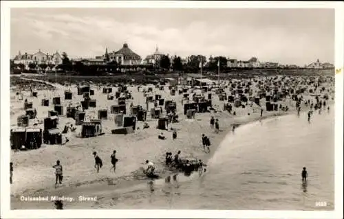 Ak Międzyzdroje Ostseebad Misdroy Pommern, Strand