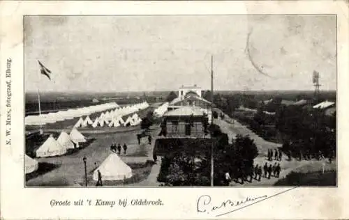 Ak Oldebroek Gelderland, Kamp