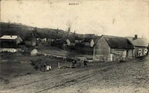 Ak Marnay sur Seine Aube, Gesamtansicht