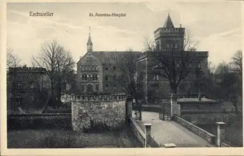 Ak Eschweiler Nordrhein Westfalen, Sankt Antonius-Hospital