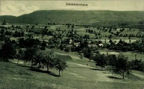 Ak Schlächtenhaus Steinen in Baden Schwarzwald, Gesamtansicht