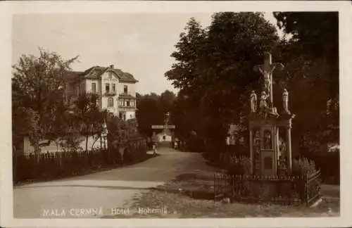 Ak Malá Čermná Klein Tschermna Hronov Hronow Region Königgrätz, Hotel Bohemia